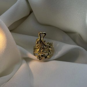 Bague or jaune bouquet - Dépôt-vente