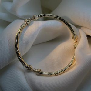 Bracelet jonc rigide articulé - Dépôt-vente