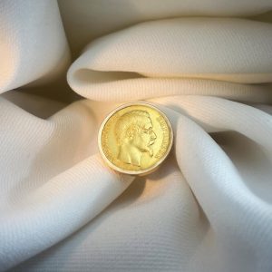 Bague Napoléon or rose - Dépôt-vente