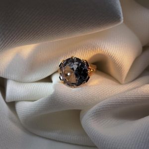 Bague spinelle bleu - Dépôt-vente