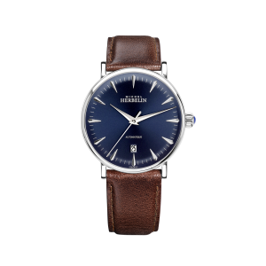 Herbelin - Inspiration Automatic Bleu & Cuir