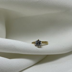 Solitaire or jaune & oxyde - Dépot-vente